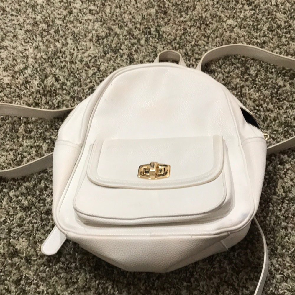 White Backpack
